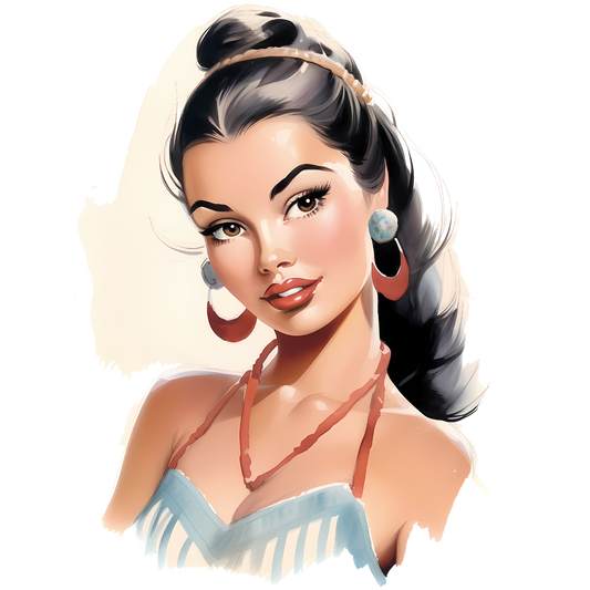 Pin-up Pocahontas Tumbler