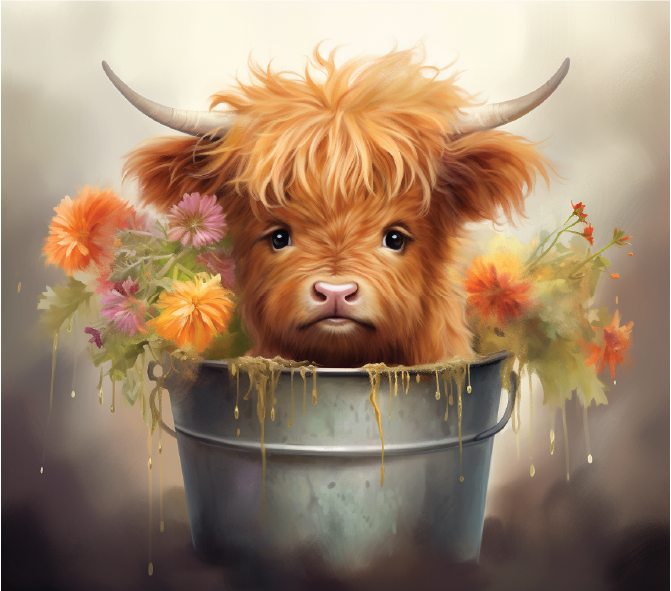 Baby Highland Cow Tumbler