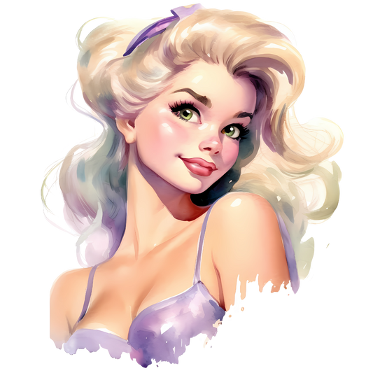 Pin-up Rapunzel Tumbler