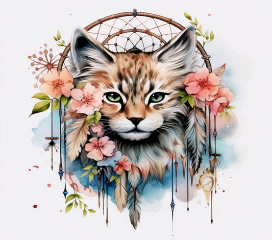 Bobcat Dreamcatcher Tumbler