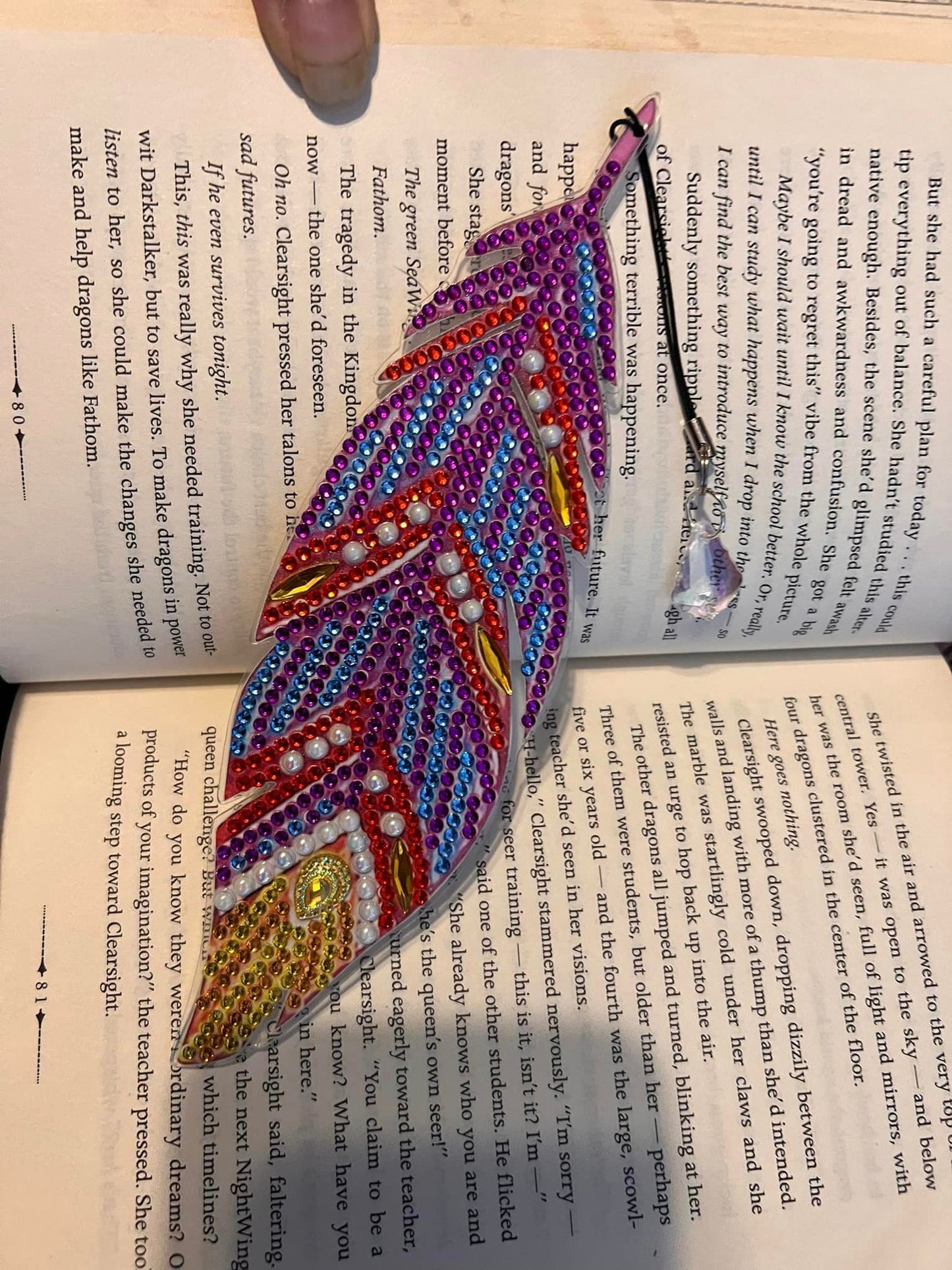 Feather Bookmark