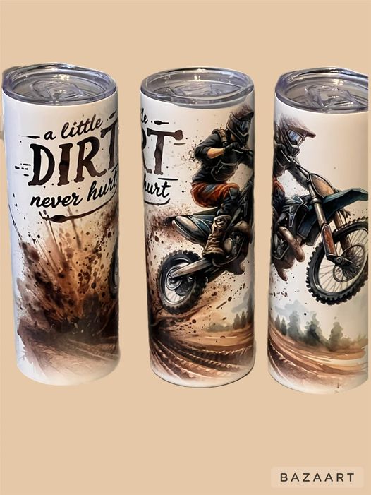 Dirt Bike Tumbler