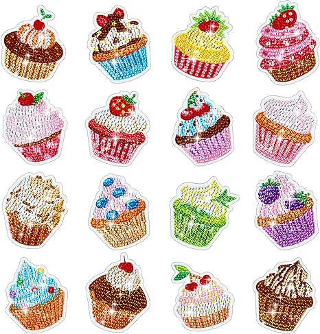 Cupcake Magnets