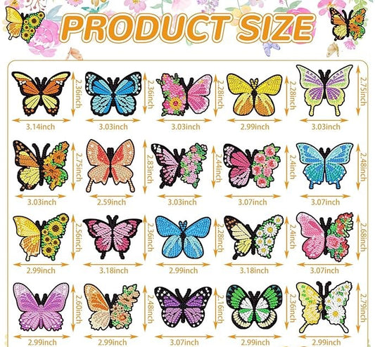 Butterfly Magnets