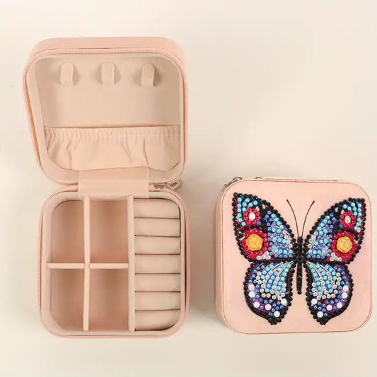 Butterfly Travel Jewelry Box