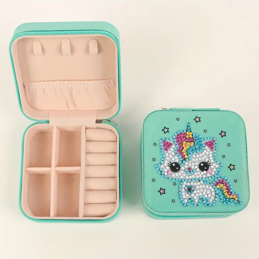 Unicorn Travel Jewelry Box