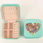 Heart Travel Jewelry Box